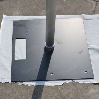 450*450*5mm Base Plates For Adjustable Pipe Drape Suppliers