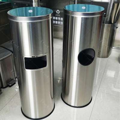 Freestanding Sanitizing Wet Paper Tower Dispenser with Built In Trash Can