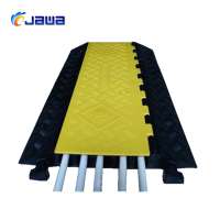 Made in China Cable Ramp Floor 4 channel cable protector/rubber cable protector ramp